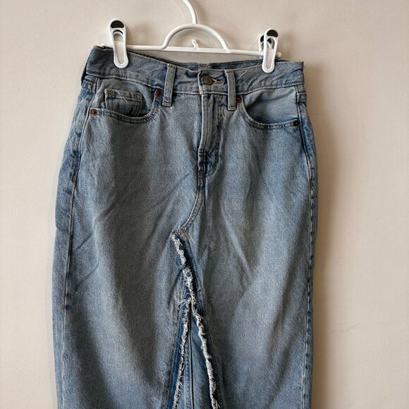 Light Blue Denim Skirt - Picture 1 of 4